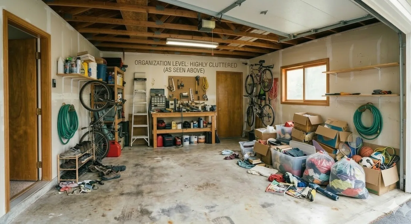 Garage before light organization service