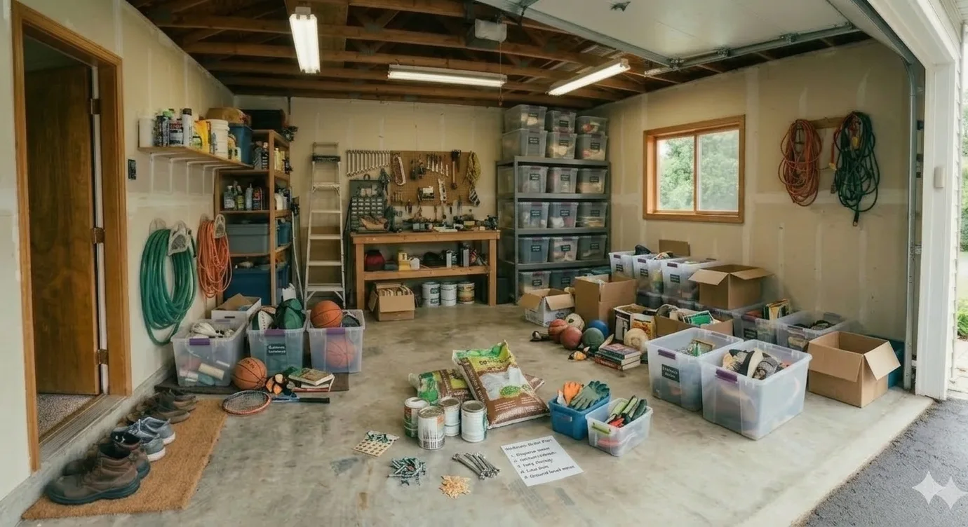 Garage before moderate organization service
